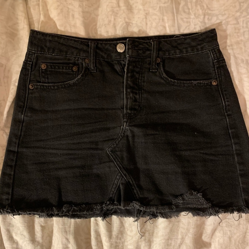 american eagle hi rise festival mini skirt